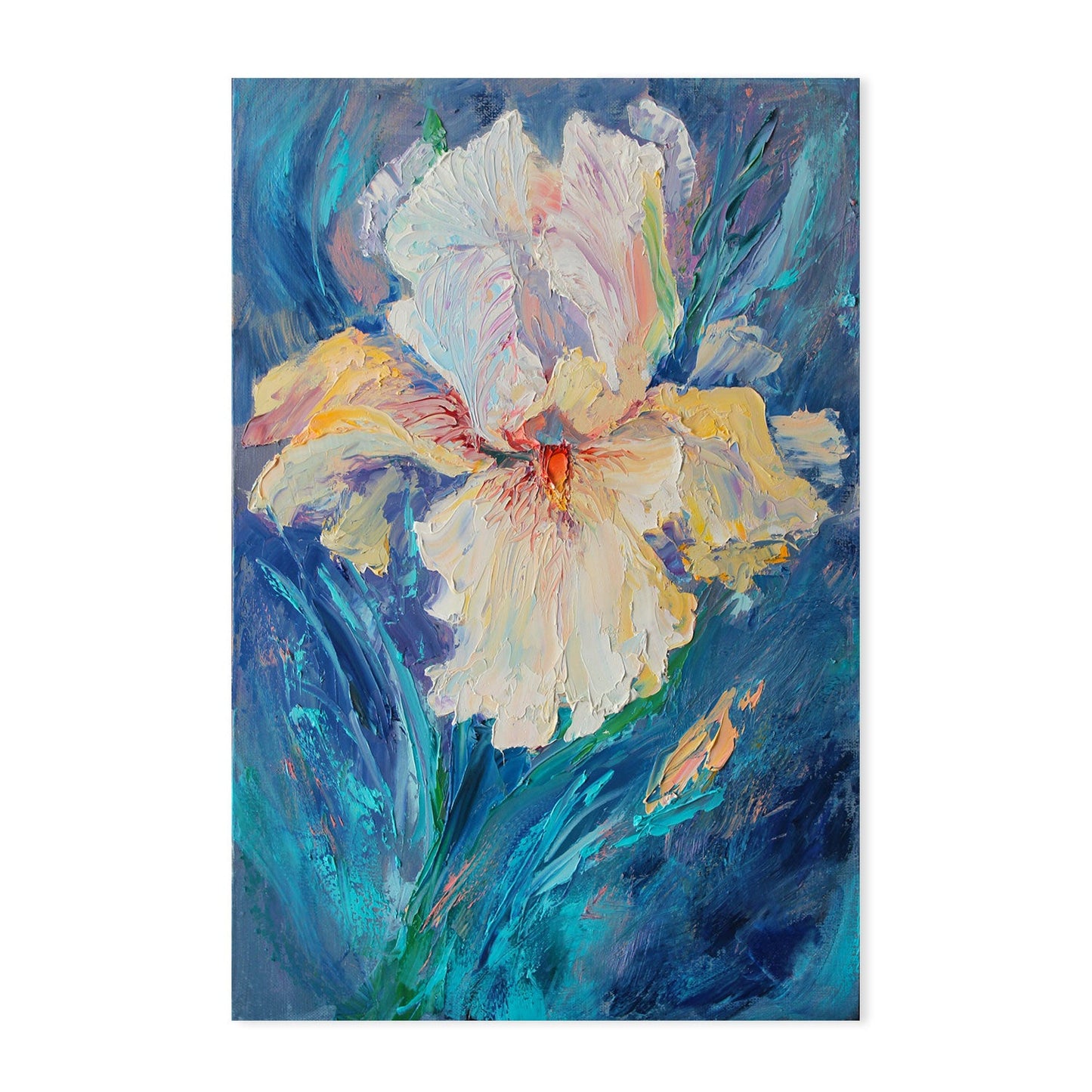 Azalea , Hand-Painted Canvas