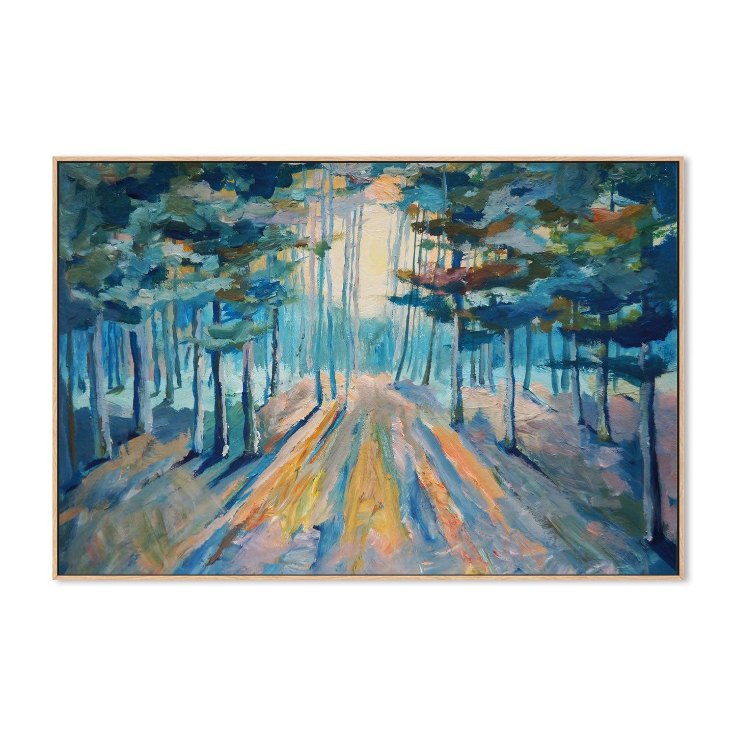 A Clear Path  , Hand-painted Canvas