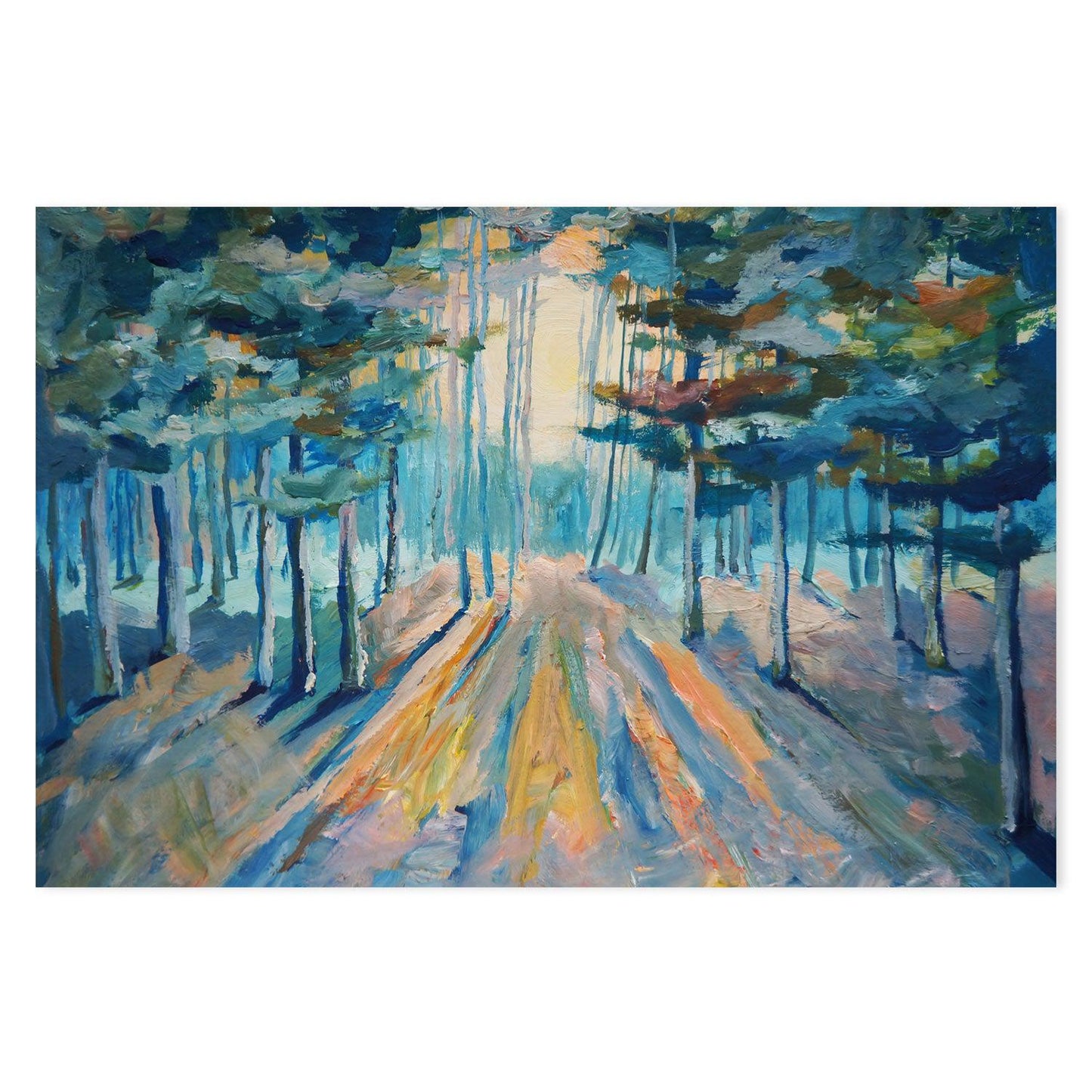 A Clear Path  , Hand-painted Canvas