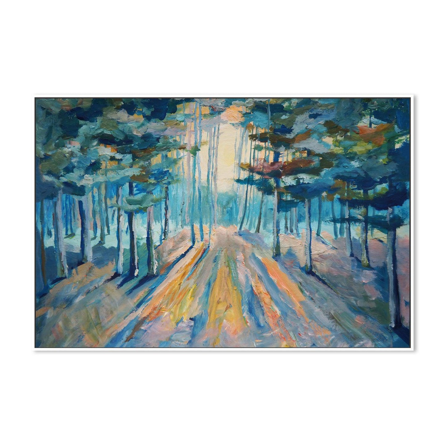 A Clear Path  , Hand-painted Canvas