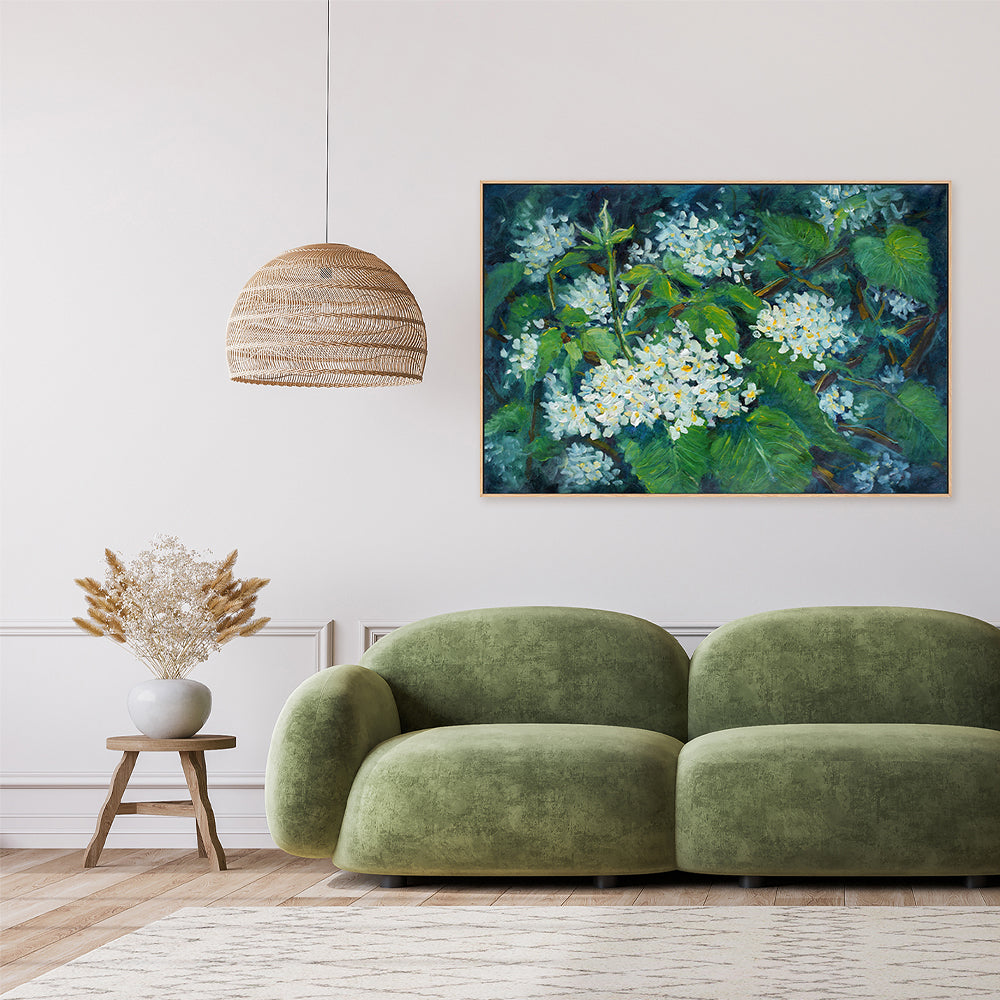 In Bloom, Hand-Painted Canvas