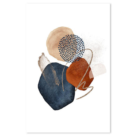 wall-art-print-canvas-poster-framed-Abstract Shapes, Style C-by-Gioia Wall Art-Gioia Wall Art