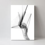 wall-art-print-canvas-poster-framed-Aerial Silk, Black And White Art, Style B-by-Gioia Wall Art-Gioia Wall Art
