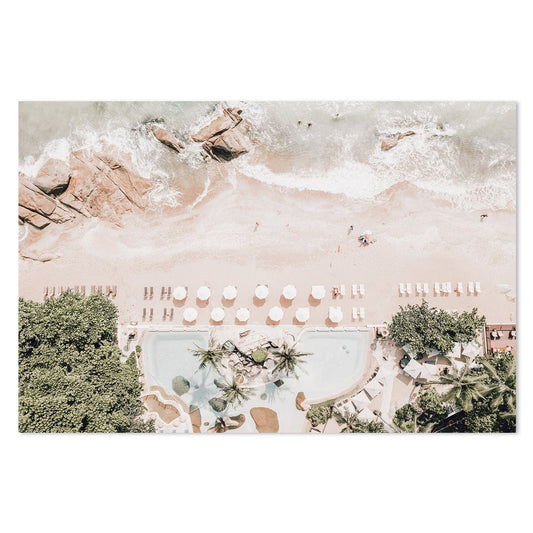 wall-art-print-canvas-poster-framed-Aerial View Of Resort-by-Gioia Wall Art-Gioia Wall Art