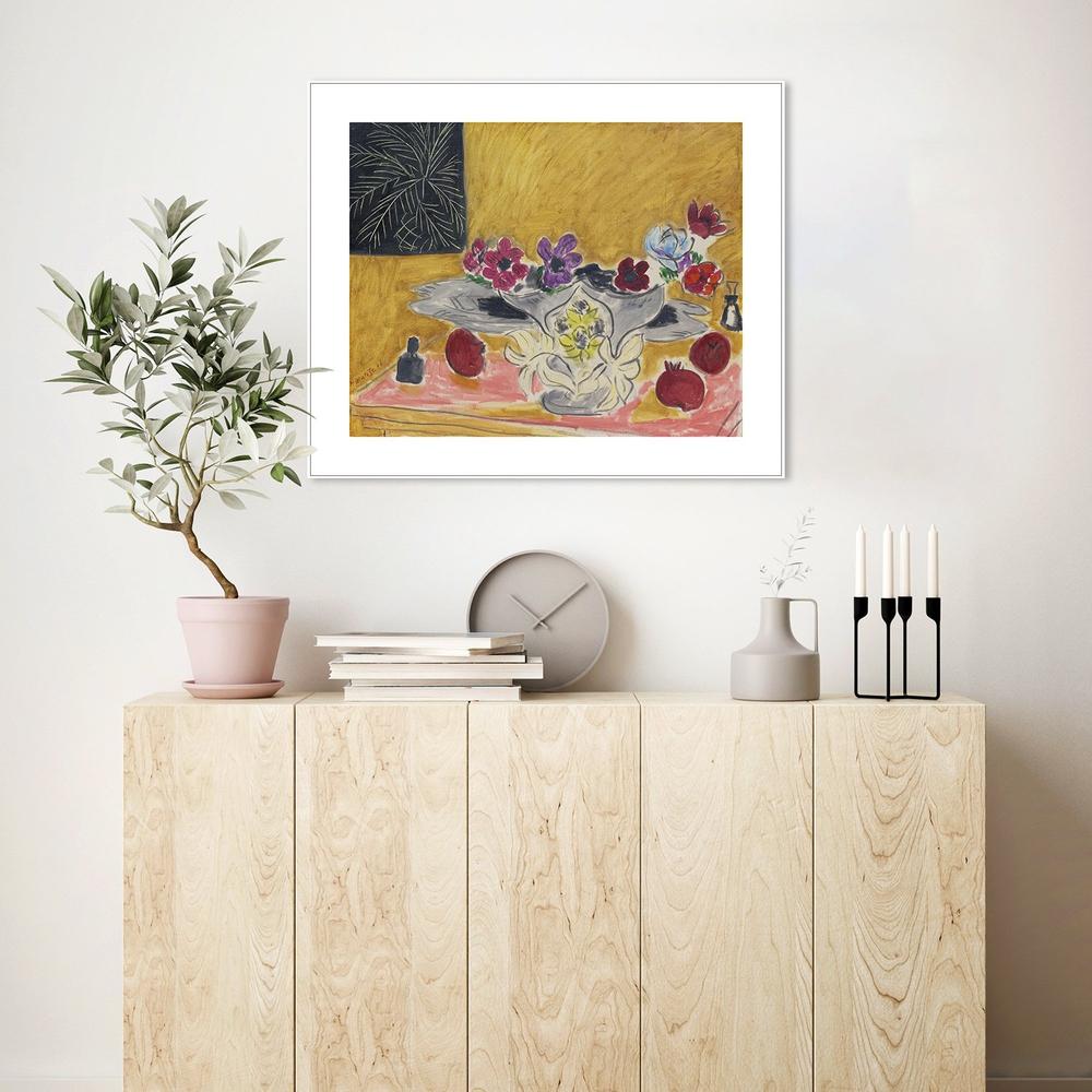 wall-art-print-canvas-poster-framed-Anemones And Grenades, By Henri Matisse-by-Gioia Wall Art-Gioia Wall Art