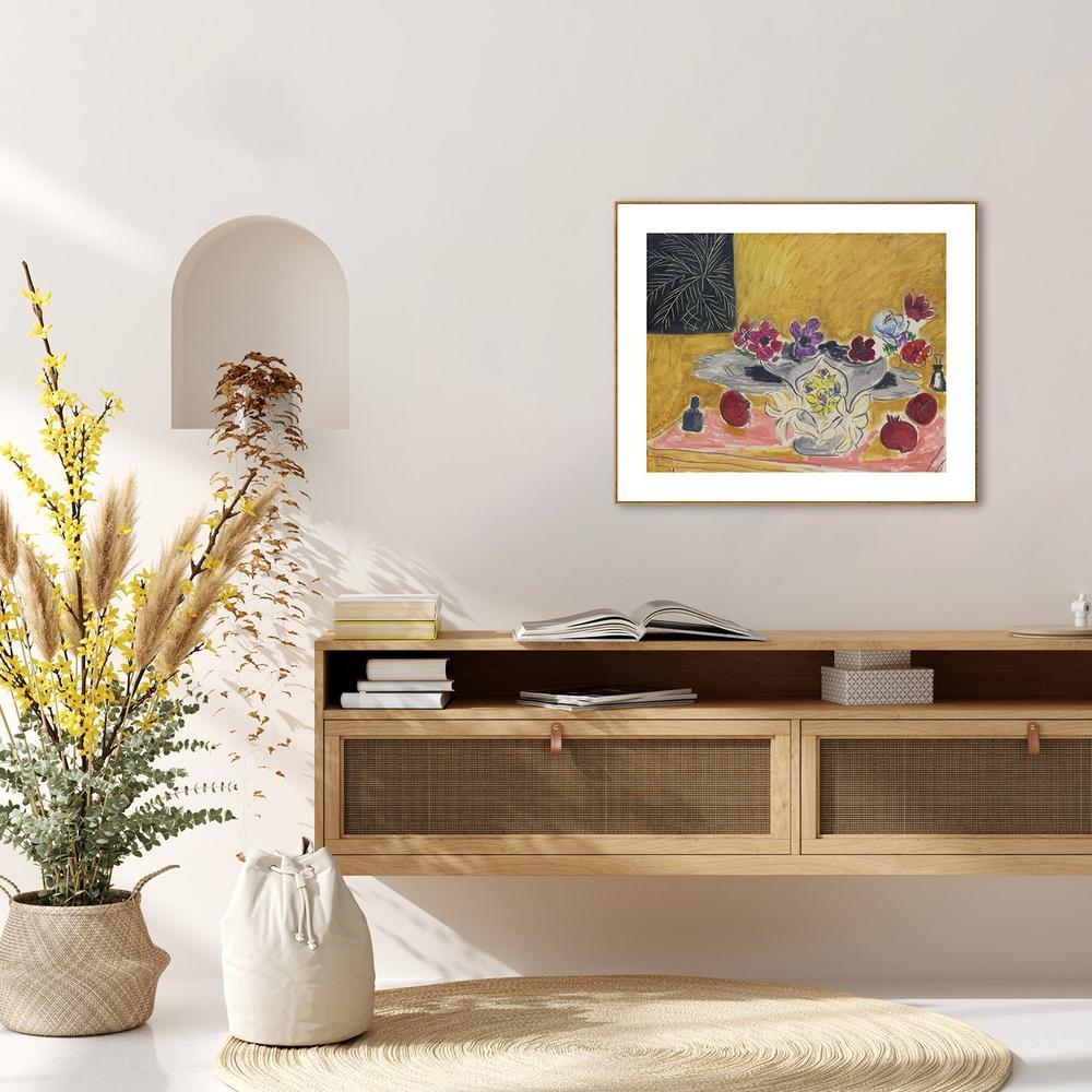 wall-art-print-canvas-poster-framed-Anemones And Grenades, By Henri Matisse-by-Gioia Wall Art-Gioia Wall Art