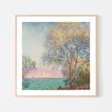 wall-art-print-canvas-poster-framed-Antibes, in the Morning, 1888 , By Monet-by-Gioia Wall Art-Gioia Wall Art