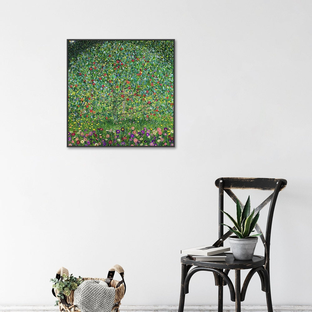 wall-art-print-canvas-poster-framed-Apple Tree, By Gustav Klimt-by-Gioia Wall Art-Gioia Wall Art