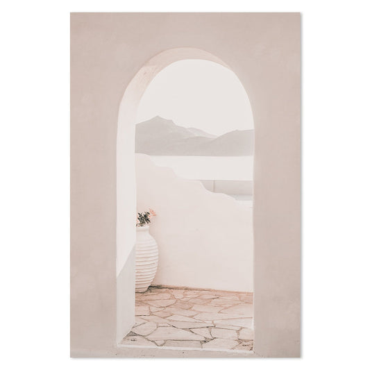 Buy Arch View To Sea Wall Art Online, Framed Canvas Or Poster