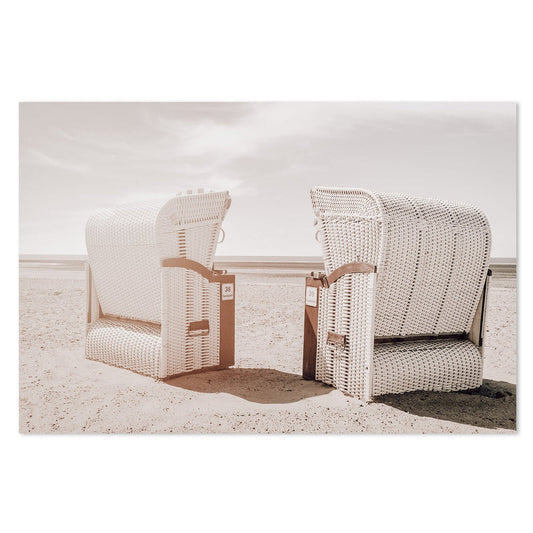 Buy Beach Chairs Wall Art Online, Framed Canvas Or Poster