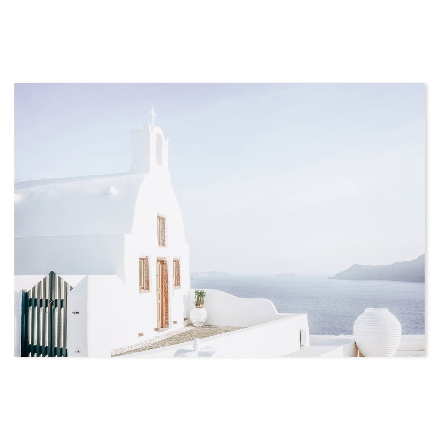 wall-art-print-canvas-poster-framed-Beautiful Santorini house-by-Gioia Wall Art-Gioia Wall Art