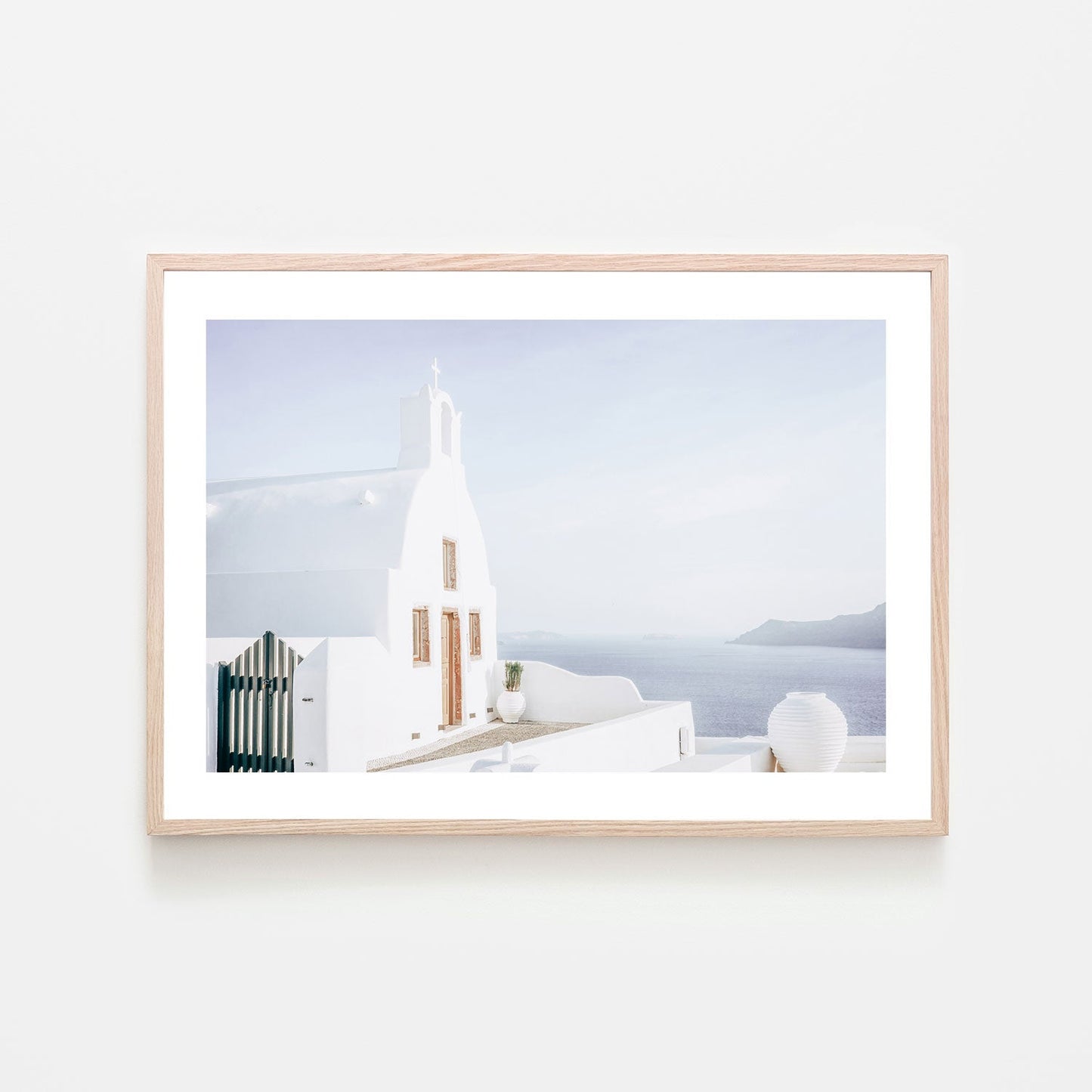 wall-art-print-canvas-poster-framed-Beautiful Santorini house-by-Gioia Wall Art-Gioia Wall Art