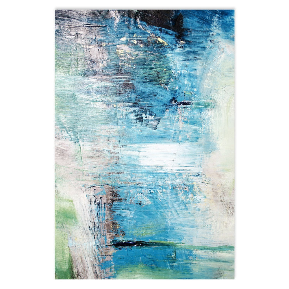 wall-art-print-canvas-poster-framed-Blue Lagoon Abstract-by-Gioia Wall Art-Gioia Wall Art