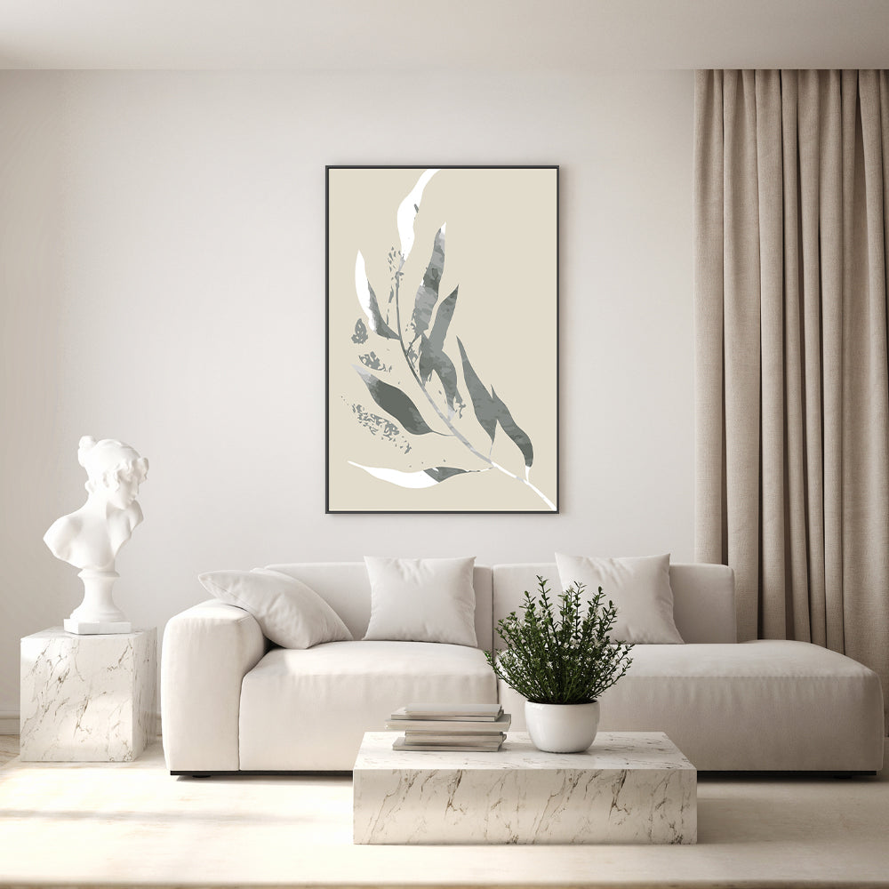 wall-art-print-canvas-poster-framed-Blurred Branch, Style B-GIOIA-WALL-ART