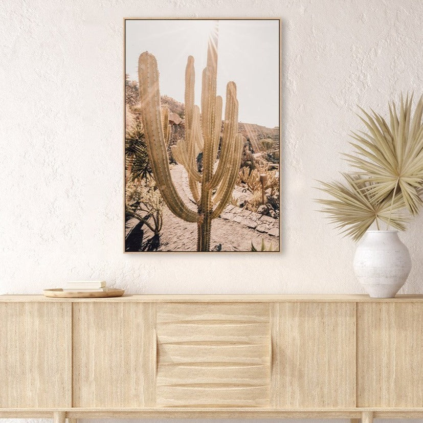 wall-art-print-canvas-poster-framed-Cactus Garden-by-Gioia Wall Art-Gioia Wall Art