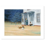 wall-art-print-canvas-poster-framed-Cape Cod Evening, By Edward Hopper-by-Gioia Wall Art-Gioia Wall Art