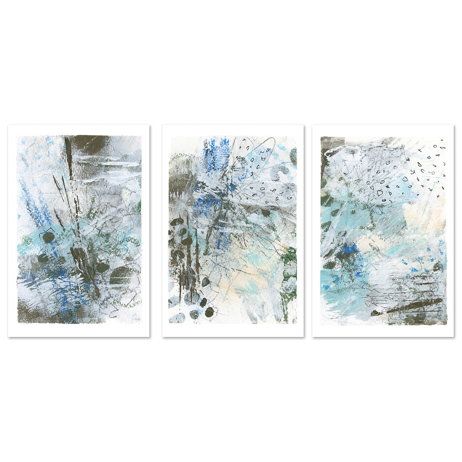 wall-art-print-canvas-poster-framed-Chilly Fresh Morning, Set Of 3-by-Gioia Wall Art-Gioia Wall Art