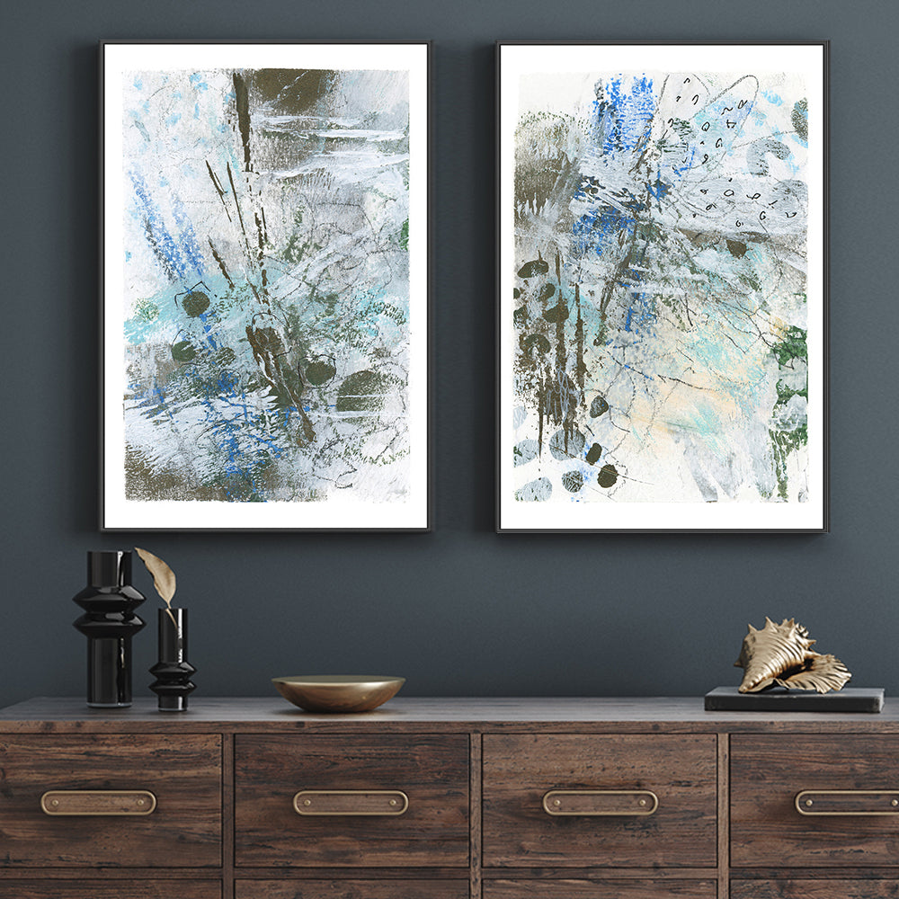 wall-art-print-canvas-poster-framed-Chilly Fresh Morning, Style A, Set Of 2-by-Gioia Wall Art-Gioia Wall Art