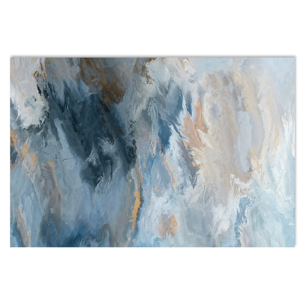 wall-art-print-canvas-poster-framed-Cloudy Blue Abstract, Style A-by-Gioia Wall Art-Gioia Wall Art