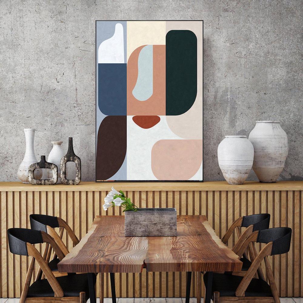 wall-art-print-canvas-poster-framed-Colour Blocks, Abstract, Style A-by-Gioia Wall Art-Gioia Wall Art