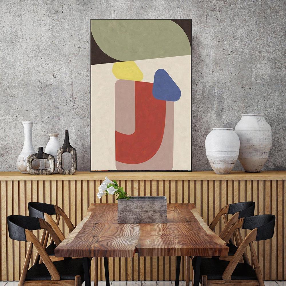 wall-art-print-canvas-poster-framed-Colour Blocks, Abstract, Style B-by-Gioia Wall Art-Gioia Wall Art