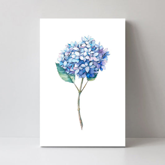 wall-art-print-canvas-poster-framed-Cottage Hydrangea-by-Gioia Wall Art-Gioia Wall Art