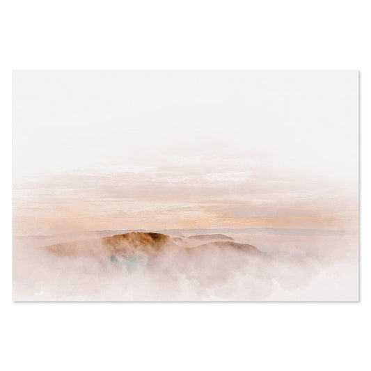 wall-art-print-canvas-poster-framed-Creamy And Blush Hill, Style B-by-Gioia Wall Art-Gioia Wall Art