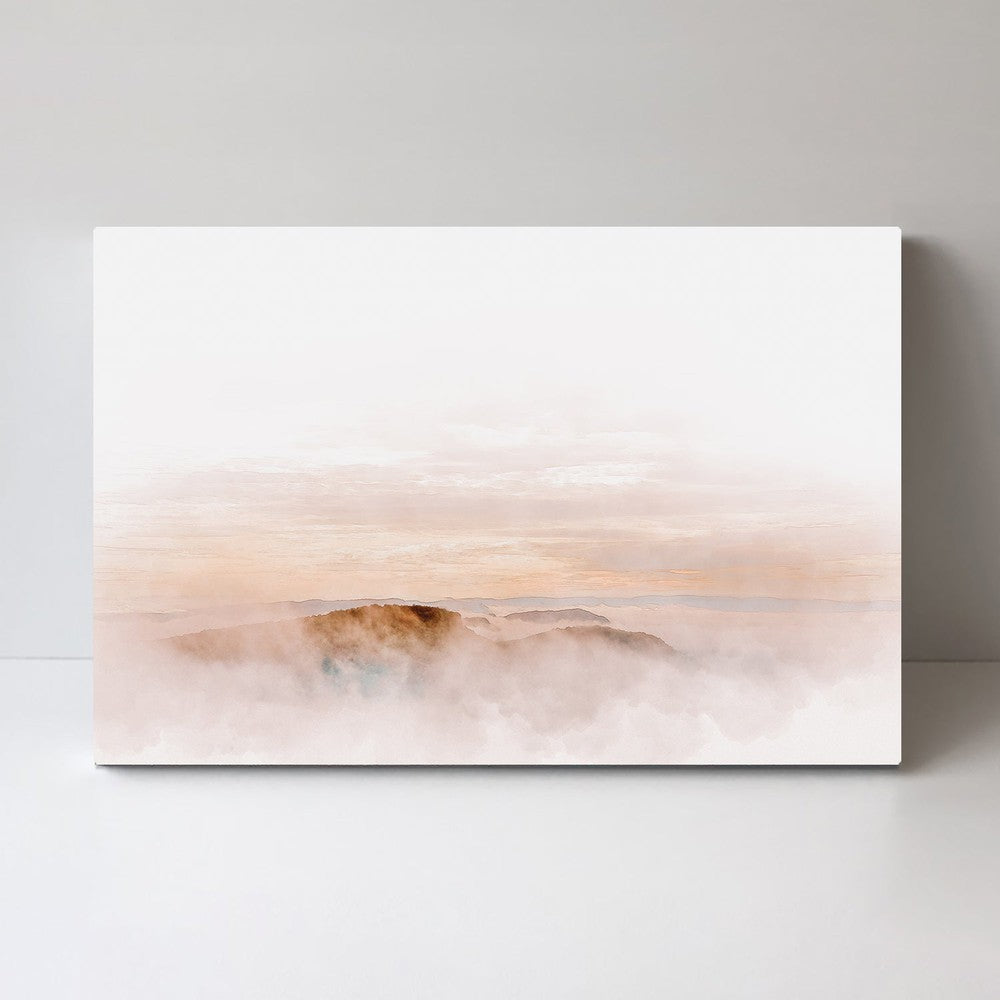 wall-art-print-canvas-poster-framed-Creamy And Blush Hill, Style B-by-Gioia Wall Art-Gioia Wall Art