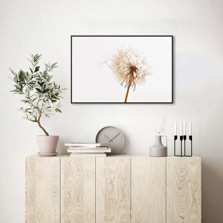 wall-art-print-canvas-poster-framed-Dandelion, Style B-by-Gioia Wall Art-Gioia Wall Art