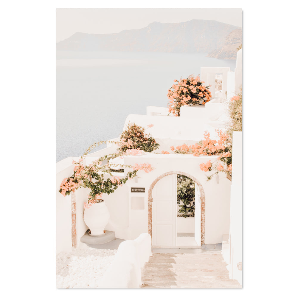 wall-art-print-canvas-poster-framed-Days In Santorini, Greek Island, Soft Print-by-Gioia Wall Art-Gioia Wall Art