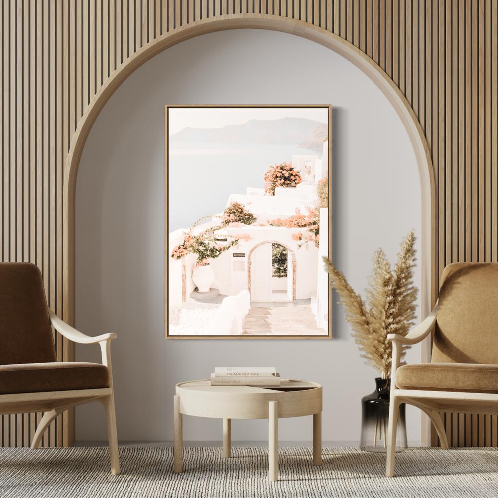 wall-art-print-canvas-poster-framed-Days In Santorini, Greek Island, Soft Print-by-Gioia Wall Art-Gioia Wall Art