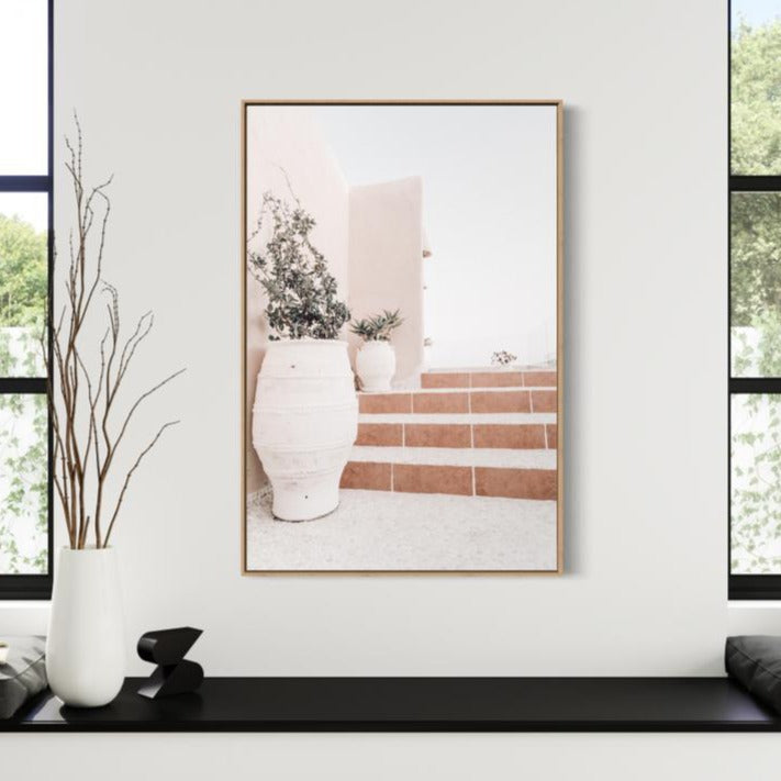 wall-art-print-canvas-poster-framed-Details Within Santorini-by-Gioia Wall Art-Gioia Wall Art