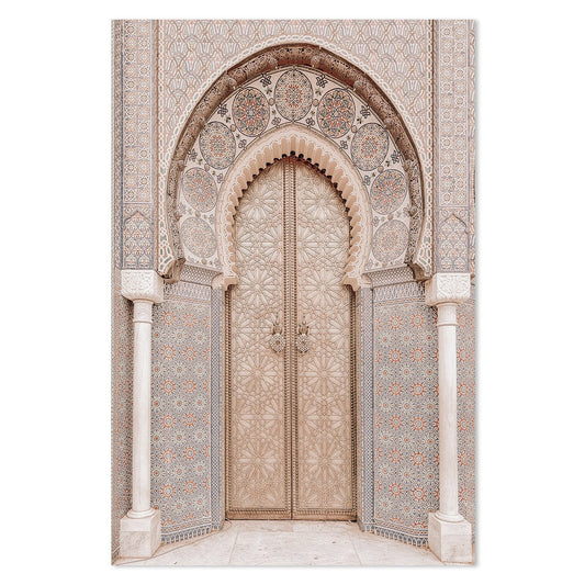 wall-art-print-canvas-poster-framed-Door To Morocco, Soft Tone-by-Gioia Wall Art-Gioia Wall Art