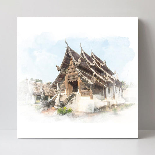 wall-art-print-canvas-poster-framed-Dragon Temple-by-Gioia Wall Art-Gioia Wall Art