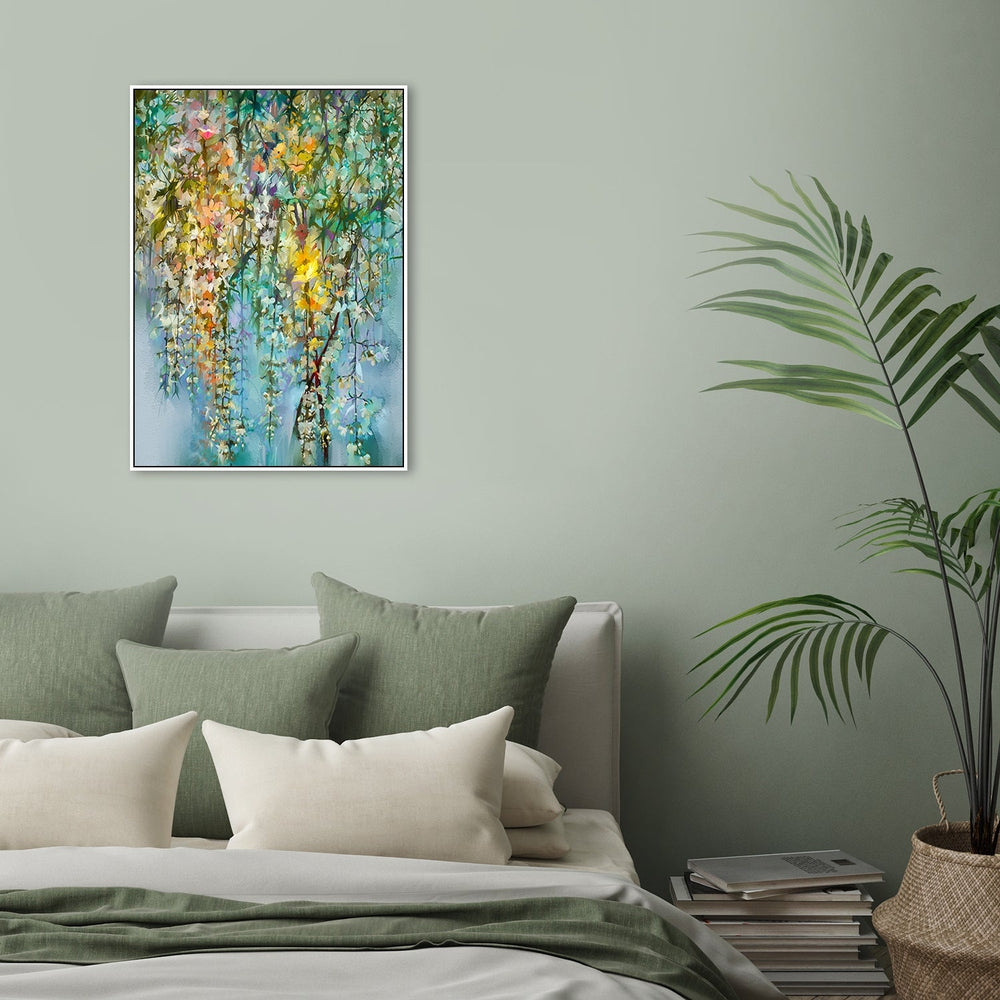 wall-art-print-canvas-poster-framed-Draping Blooms-by-Gioia Wall Art-Gioia Wall Art