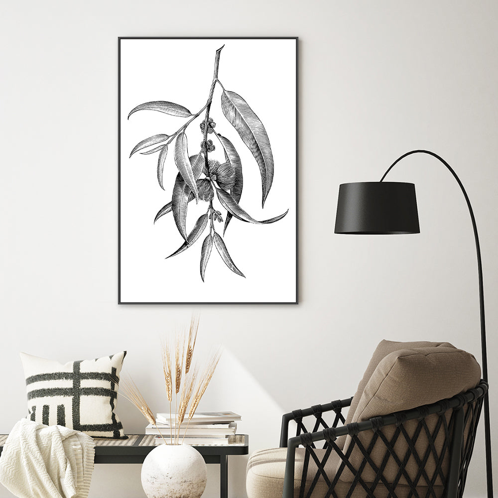 wall-art-print-canvas-poster-framed-Eucalyptus EPS10-GIOIA-WALL-ART