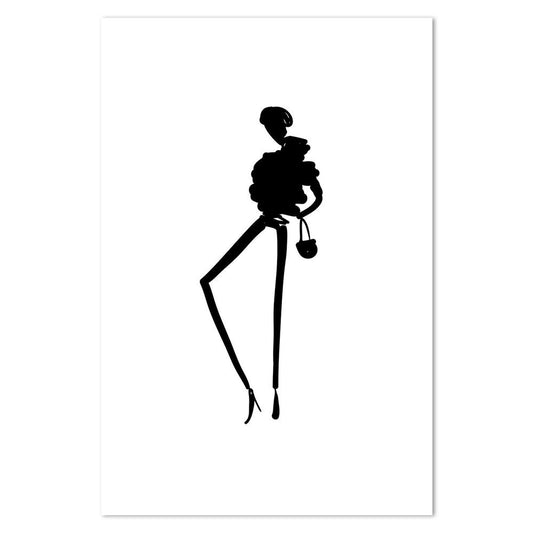 wall-art-print-canvas-poster-framed-Fashion Sketch, Style A-by-Gioia Wall Art-Gioia Wall Art