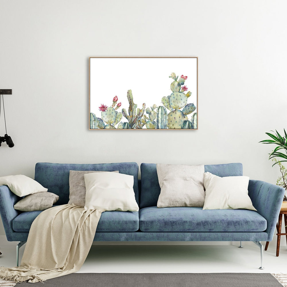 wall-art-print-canvas-poster-framed-Field Of Cacti-by-Gioia Wall Art-Gioia Wall Art