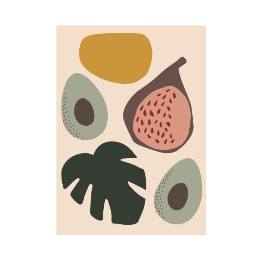 wall-art-print-canvas-poster-framed-Fig And Avo, Set Of 2-by-Gioia Wall Art-Gioia Wall Art