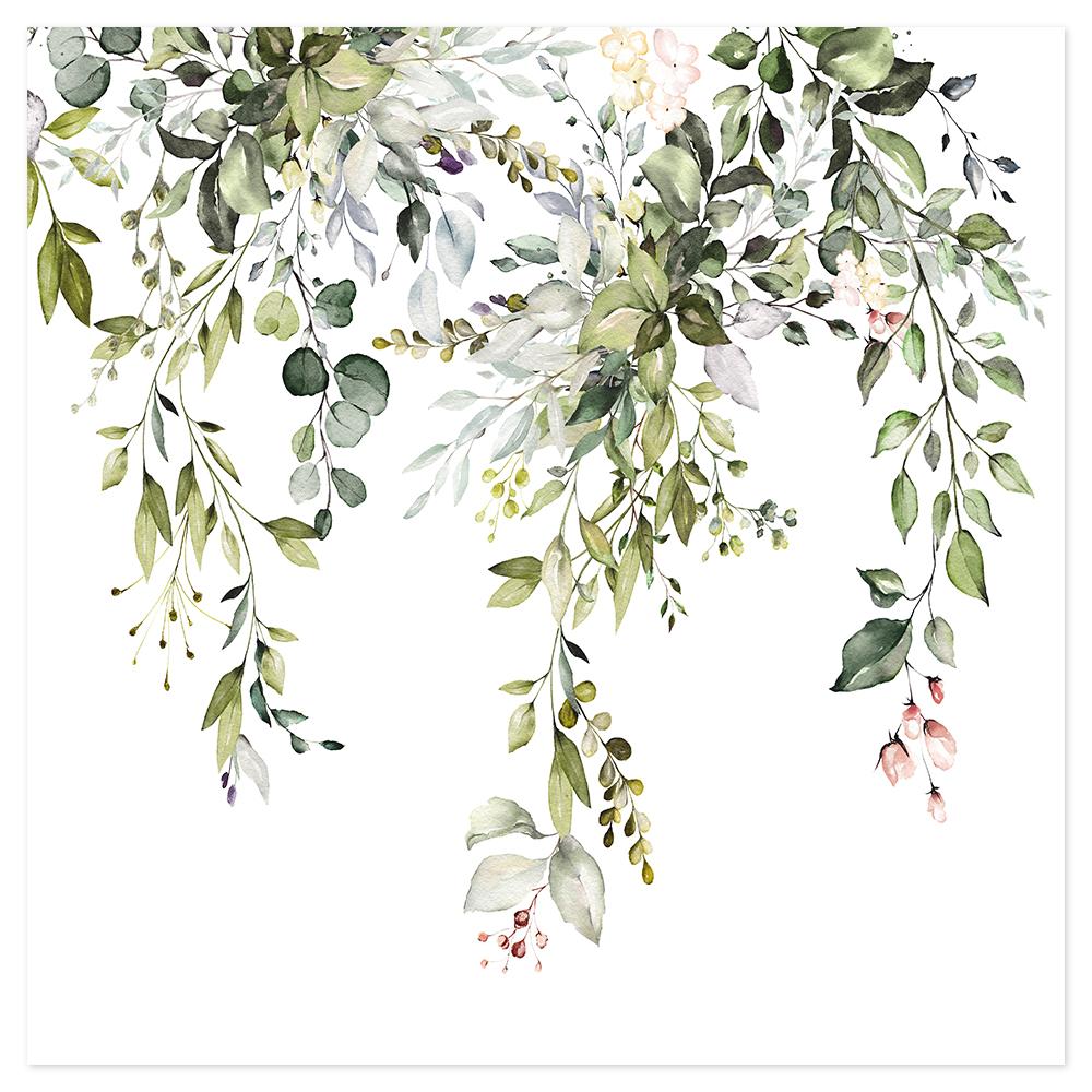 wall-art-print-canvas-poster-framed-Floral Twigs In Breeze, Style B-by-Gioia Wall Art-Gioia Wall Art