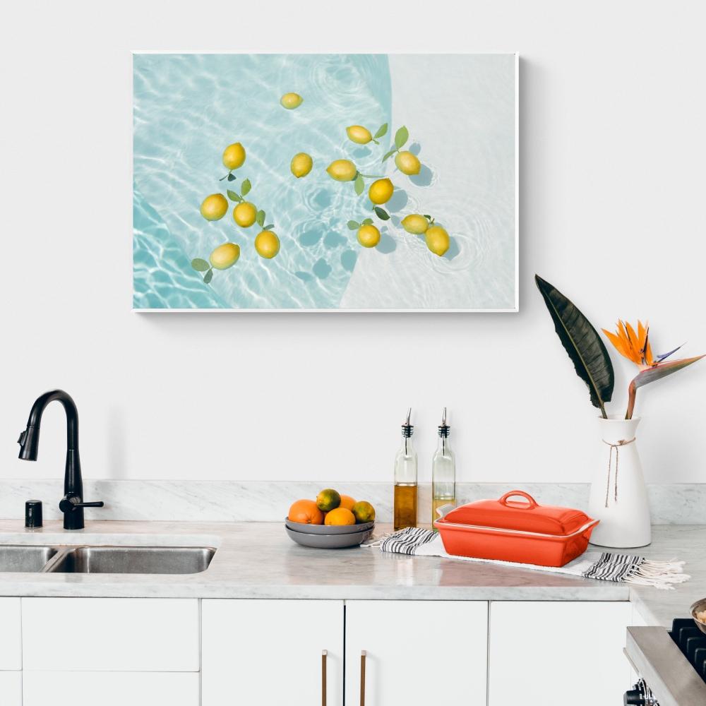 Freshly Squeezed-Framed-Canvas-Print-Poster-Gioia Wall Art