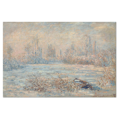 wall-art-print-canvas-poster-framed-Frost, By Monet-by-Gioia Wall Art-Gioia Wall Art