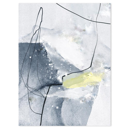 wall-art-print-canvas-poster-framed-Frozen Mist, Abstract Art, Style B-by-Gioia Wall Art-Gioia Wall Art