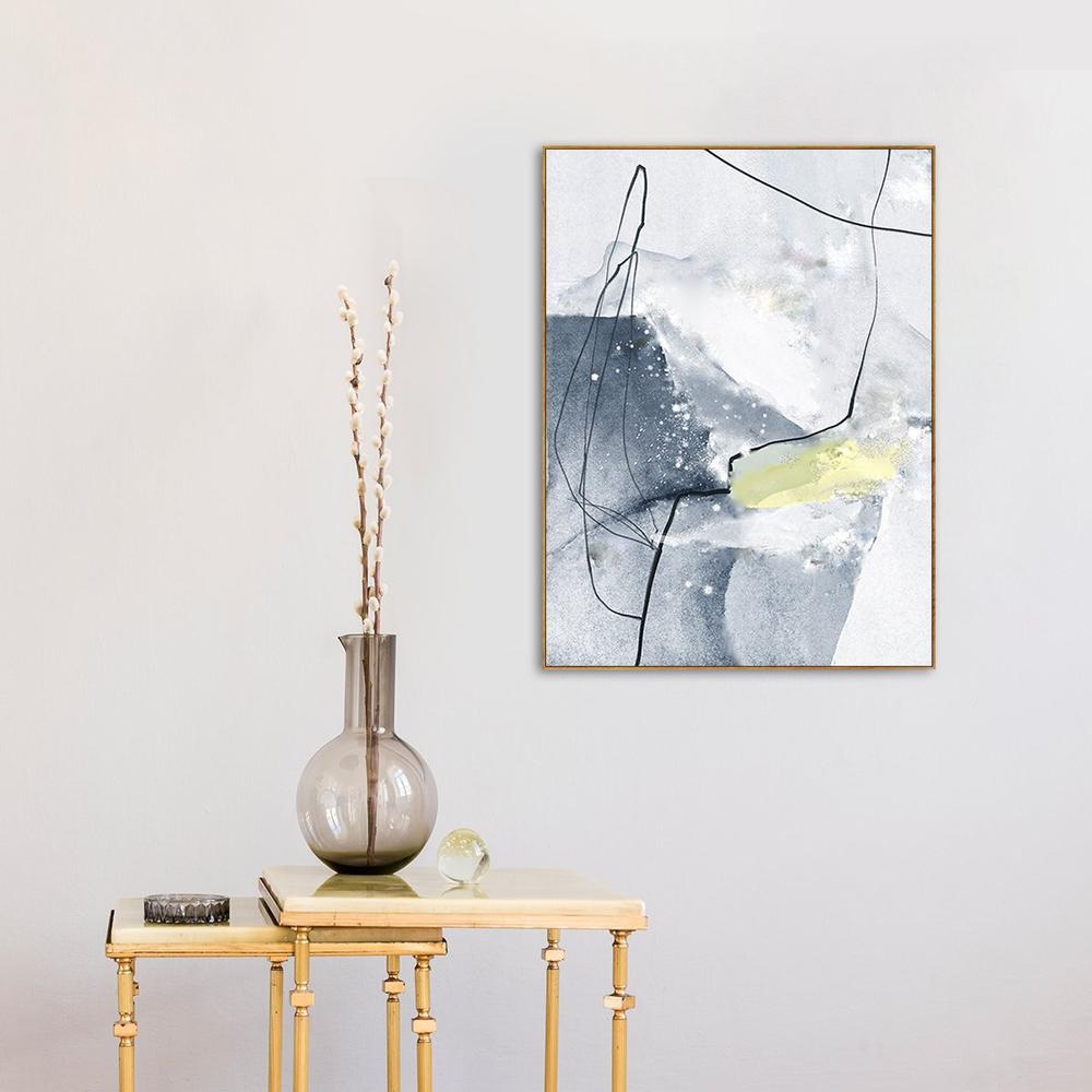 wall-art-print-canvas-poster-framed-Frozen Mist, Abstract Art, Style B-by-Gioia Wall Art-Gioia Wall Art