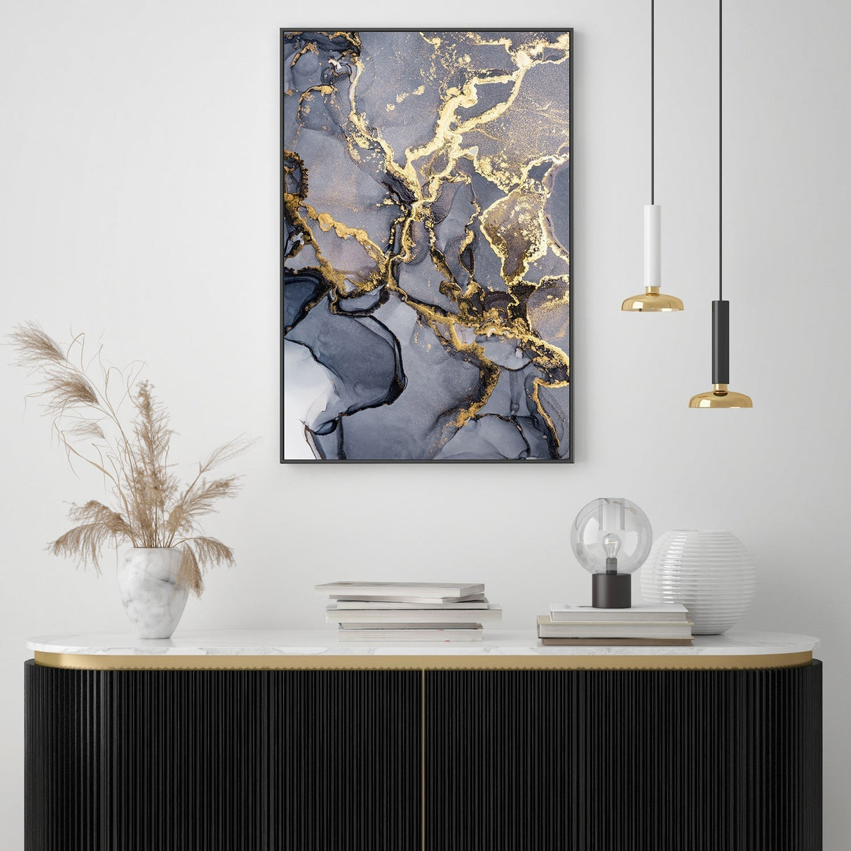 wall-art-print-canvas-poster-framed-Gold Dunes, Style D-by-Gioia Wall Art-Gioia Wall Art