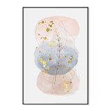 wall-art-print-canvas-poster-framed-Gold Leaf Pastel Abstract, Style C-GIOIA-WALL-ART