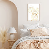 wall-art-print-canvas-poster-framed-Golden Silhouettes, Style A-GIOIA-WALL-ART