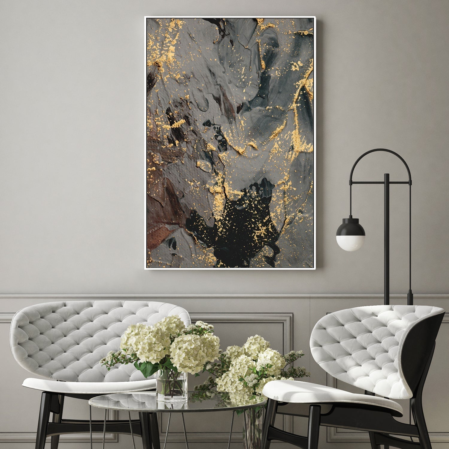 wall-art-print-canvas-poster-framed-Golden Touch-by-Gioia Wall Art-Gioia Wall Art