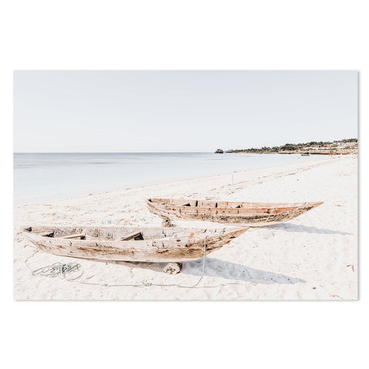 Buy Handmade Island Boats Wall Art Online, Framed Canvas Or Poster