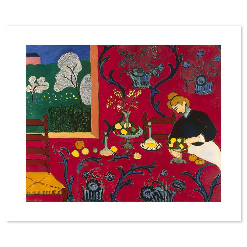 wall-art-print-canvas-poster-framed-Harmony In Red, By Henri Matisse-by-Gioia Wall Art-Gioia Wall Art